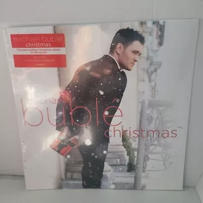 Michael Buble **Christmas **BRAND NEW RED COLORED RECORD LP VINYL (Creased) • $17.48