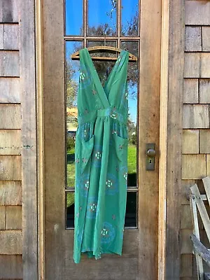 Gorgeous No.6 Vintage Inspired Silk Midi Dress (la Garconne) • $95