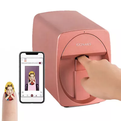 Intelligent Nail Painting Machine Home Intelligent Drawing Mini Nail Printer M1 • $835.99