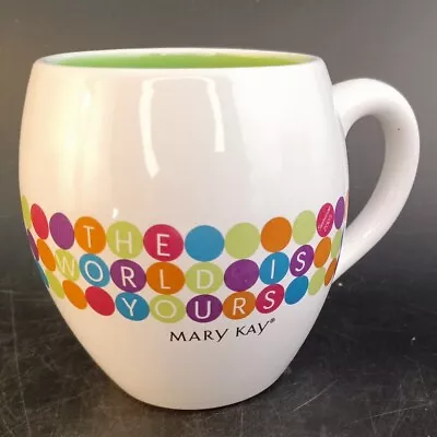 Mary Kay Coffee Mug Seminar 2005  The World Is Yours  Mint • $9