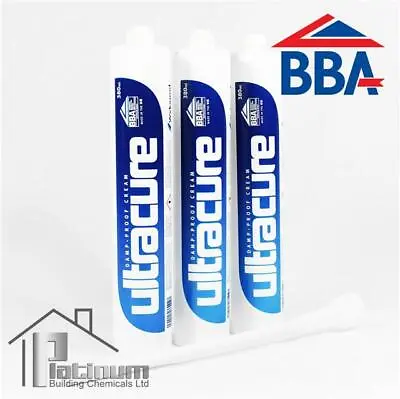 £25 • Buy 3 X ULTRACURE Damp Proof Injection Cream | DPC Course Rising Damp Treatment