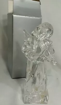 Mikasa Herald Collection Lead Glass Crystal Angel Playing Violin~Made In Germany • $12.99