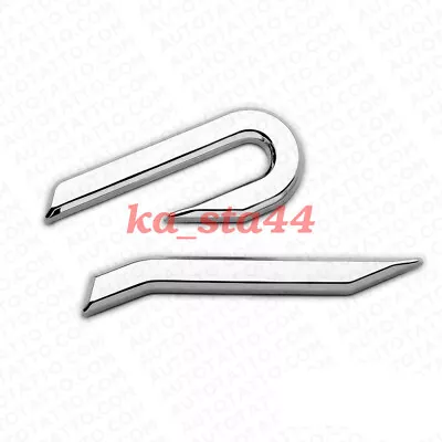 VW Golf R MK8 Lettering Chrome Tailgate Rear Logo Badge Nameplate Emblem Sport • $36.99