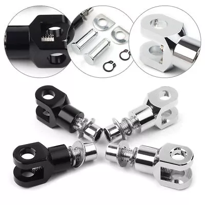 Set Motorcycle Rear Passenger Foot Pegs Bracket For Harley Softail 2000-2020 19 • $17.98