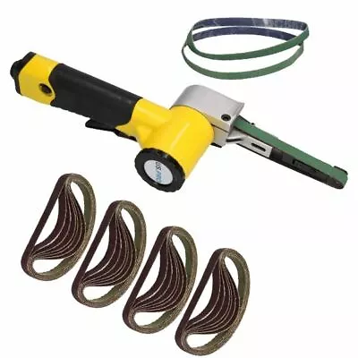 10mm Variable Speed Air Belt Sander 5 Speeds + 28 X 330mm X 10mm Belts • $91.94