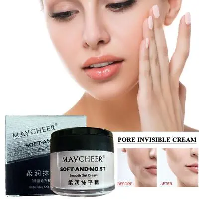 Face Concealer Makeup Primer Invisible Pore Wrinkle Pore Cover Concealer W6O2 • £6.38