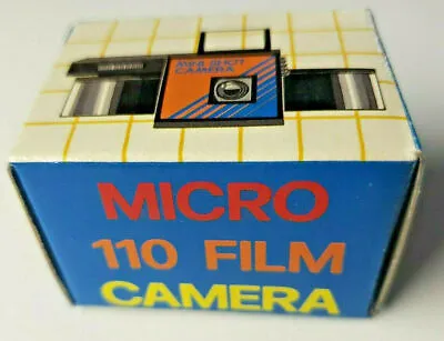 Vintage Micro 110 Film Camera In Original Box Collectable NIB On Keychain SKU75 • $7.99