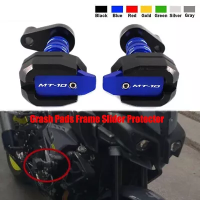 Crash Pads Frame Slider Protector Falling Guard For YAMAHA MT-10 FZ-10 Falling • $79.28