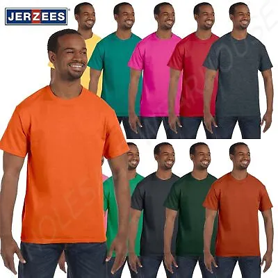 Jerzees DRI-Power Active Men's 50/50 Blend Short Sleeves T-Shirt R-29M • $5.85