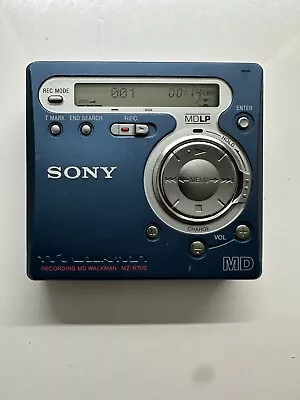 Sony MZ-R700 Minidisc Walkman MD Portable Player Recorder GWO Unit Only • £65