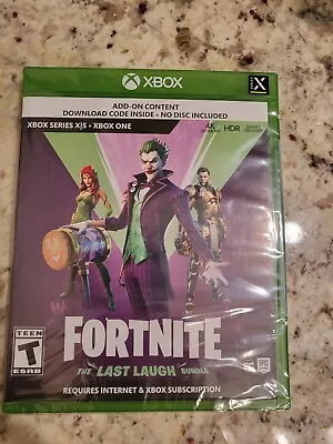 Fortnite The Last Laugh Bundle (Xbox One / Series X / S) - NEW IN PACKAGE  • $119.99