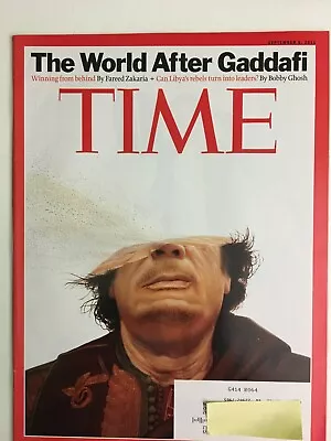 The World After Gaddafi Libya Time Magazine Back Issue Nov 5 2011 • $9.99