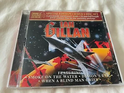 Ian Gillan - Bedrock In Concert CD/DVD 2002 Deep Purple EU Import Live OOP RARE • $26.99