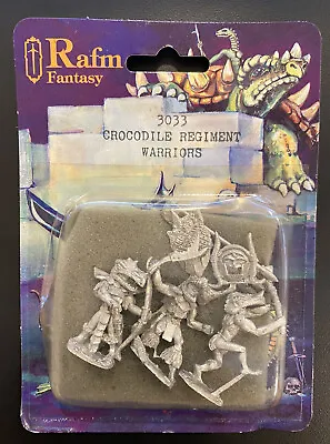 RAFM Fantasy Miniatures 3033 Crocodile Regiment Warriors. New In Package • $19.99