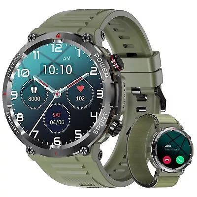 Blackview Military Smart Watch Men Phone Smart Watch Answer/Make Call Waterproof • $28.09