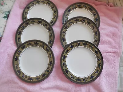 Set Of 6 Mikasa Arabella Bread / Dessert / Appetizer Plates  ~  UNUSED • $21.99