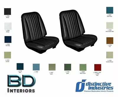 $356.02 • Buy 1968 Chevy Chevelle Front Bucket Seat Upholstery By Distinctive Ind. ANY COLOR!!