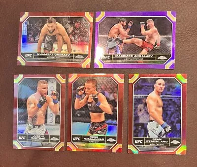 2024 Topps Chrome UFC - Purple & Magenta Refractors - You Pick! Hobby Only! 🔥 • $1.99