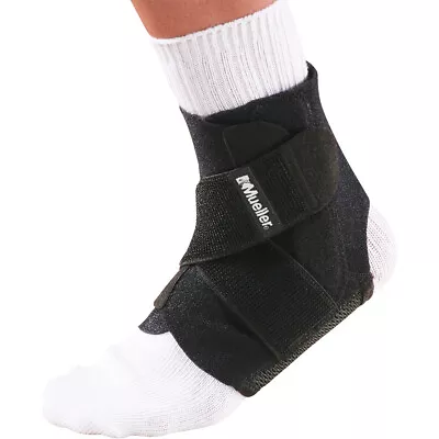 Mueller Adjustable Ankle Support - Black • $18.99