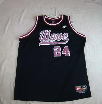 Moses Malone Nike Crimson Wave High School #24 Jersey Tag 1974 Men Xxl • $45