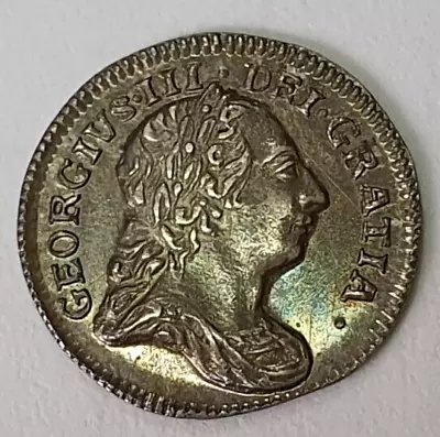 *** UK *** MAUNDY *** GEORGE III *** Silver 1 Penny *** 1781 *** GREAT PIECE *** • $99.95