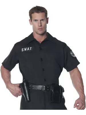 Men's SWAT Costume Shirt X-Large 48 • $28.98