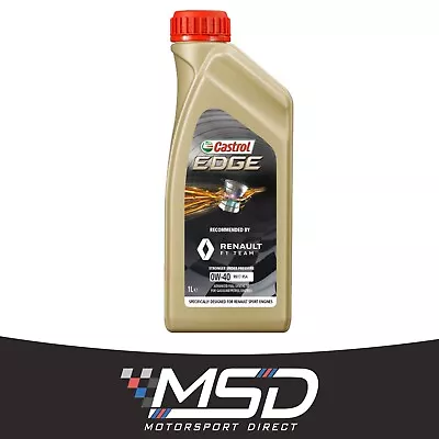 Genuine Renault Castrol Edge RN17 RSA Engine Oil 1L - 0W40 • £17.99