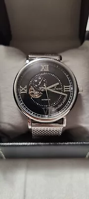 Christian Van Sant CV1142 Men's Watch Automatic 24 Jewels Silver Limited Edition • $159.99