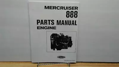 Mercury 888 MerCruiser Engine Parts Manual – 188 HP – 1974 - 3108723 & Up • $20