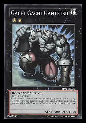 Yu-Gi-Oh Gachi Gachi Gantetsu Battle Pack: Epic Dawn #BP01-EN025 • $3.95