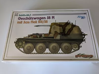 Cyber Hobby -  Geschutzwagen 38 Flak M Mit 3cm Flak 103/38 - 1/35 - 6481 NEW • $50