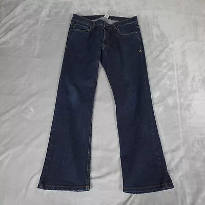 Stio Rivet Style Slim Straight Low Rise Jeans Mens Size 33x28? Denim Blue #2224 • $32.99