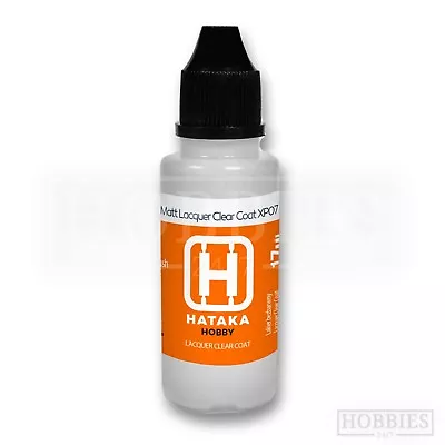 Hataka Gloss Matt Satin Clear Coat Varnish Lacquer Model Airbrush Paint 17ml • £4.92