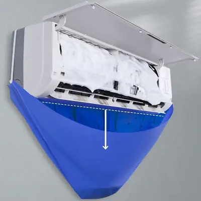 $15.88 • Buy Wash Cover Air Conditioner Cleaning Bags Wall Mounted Protectors Waterproof Bag