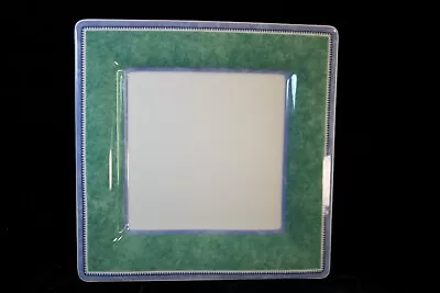 Villeroy & Boch Switch 3 Quadro Green Square Salad Plate 8  NEAR MINT Condition • $28.08