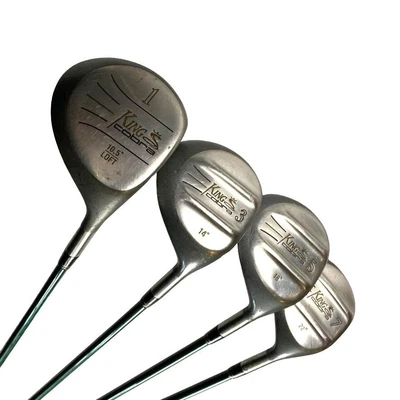 $90.30 • Buy King Cobra Driver, 3,5,7 Fairway Wood Golf Club Combo Set New Grips