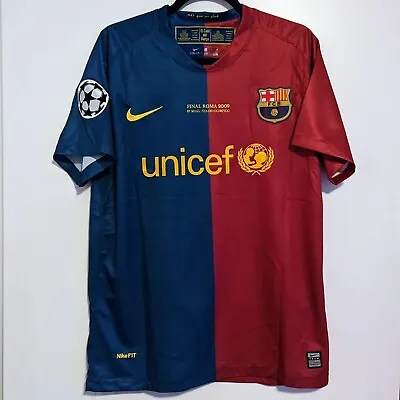 FC Barcelona Thierry Henry Retro Jersey 2009 CL Final Men's L • $79