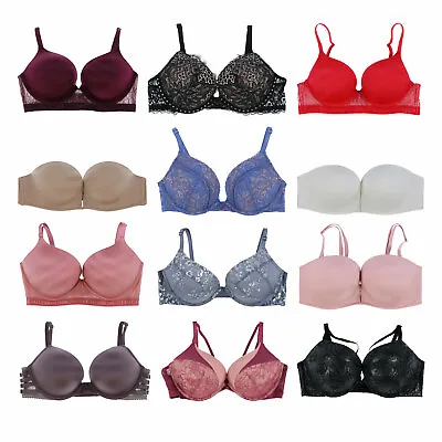 Victoria's Secret Bra Bombshell Padded Add 2 Cup Push Up Sexy Vs New Victorias • $54.97