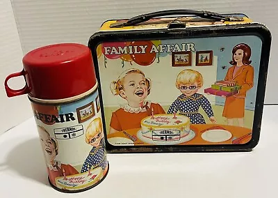 Vintage  1969 Family Affair Metal Lunchbox & Thermos • $75