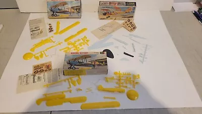 Vintage 3 Pc.lot Plastic Model Airplane Kits • $16.95