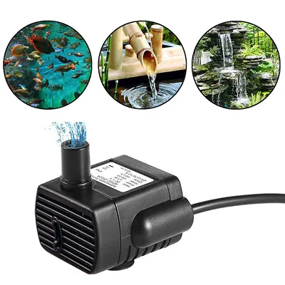 DC12V  Mute Brushless Water Pump Micro Submersible Centrifugal Fountain Pump • $7.63