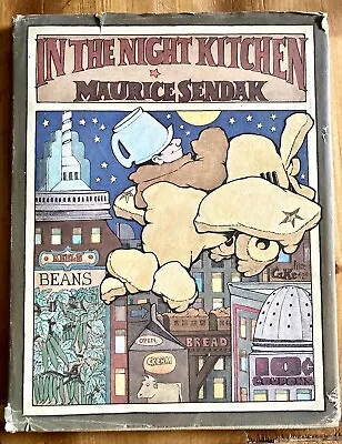 IN THE NIGHT KITCHEN By MAURICE SENDAK 1970 FIRST PRINTING HC/DJ ILLUSTRATED • $49