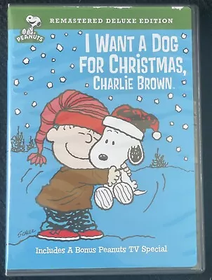 Peanuts: I Want A Dog For Christmas Charlie Brown (Deluxe Edition) - DVD -  Ver • $6.99