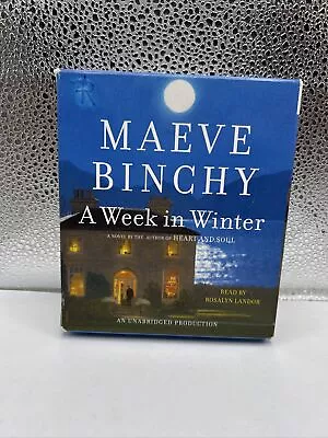 A Week In Winter By Maeve Binchy 2013 Compact Disc Unabridged 9 CD’S Book Audio • $8