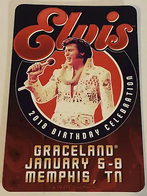 Elvis Presley Postcard Elvis Birthday Celebration 2018 • $3.14