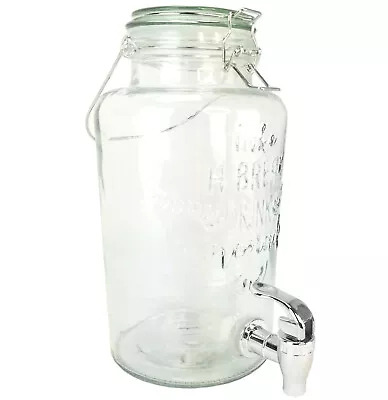 Country Chic 3 Liter Lemonade Dispenser With Latching Lid And Spigot - New • $15.99