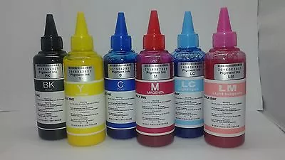 600ml Pigment Bulk Refill Ink For Epson Compatible 1400 1430 50 R280 290 L805 • $26.88