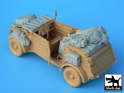 Black Dog 1/35 VW Type 82 Kubelwagen Stowage And Accessories Set (Tamiya) T35002 • $24.63