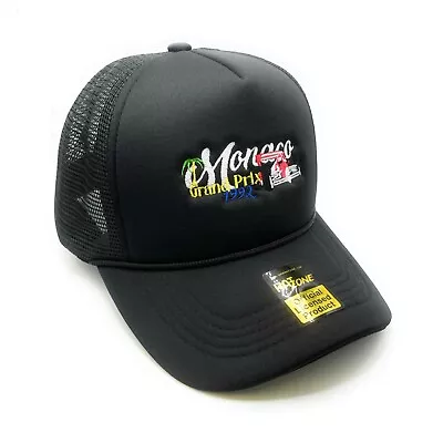 Monaco Grand Prix 1992 F1 Mesh Trucker Snapback (Black) • $13.95