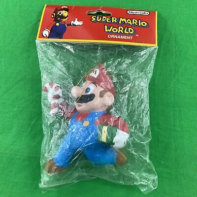 Super Mario World Candy Cane RARE 1998 Kurt Adler Christmas Ornament Nintendo • $49.45